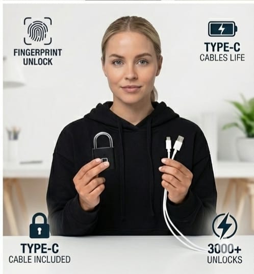 Jym-Lete Biometric Padlock